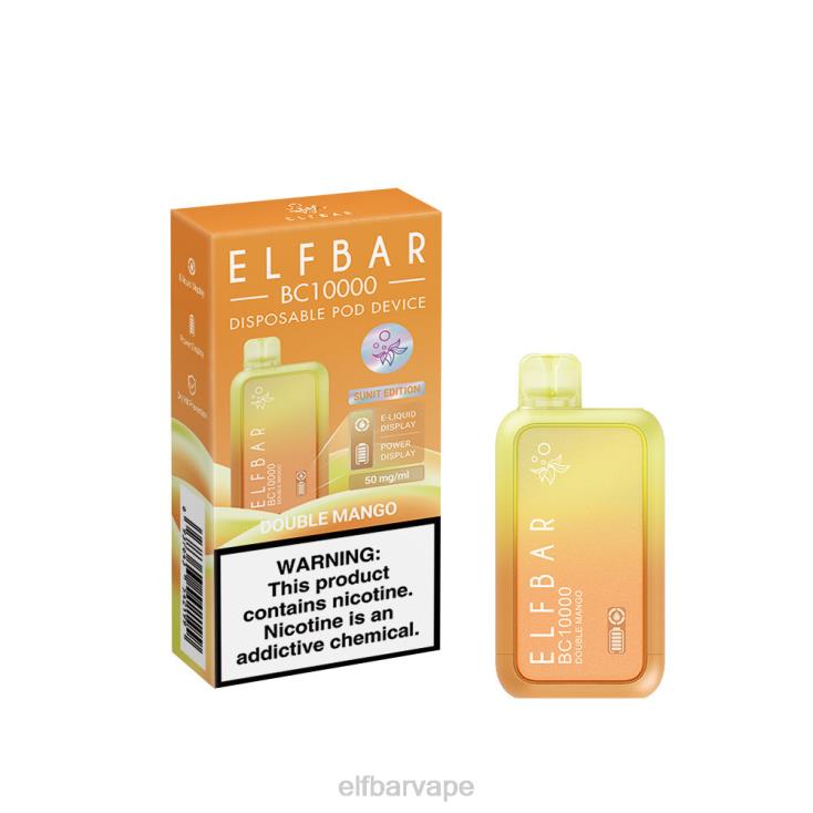 ELFBAR SOUTH AFRICA | 8TJRH313 ELFBAR Best Flavor Disposable Vape BC10000 Top Sale Double Mango