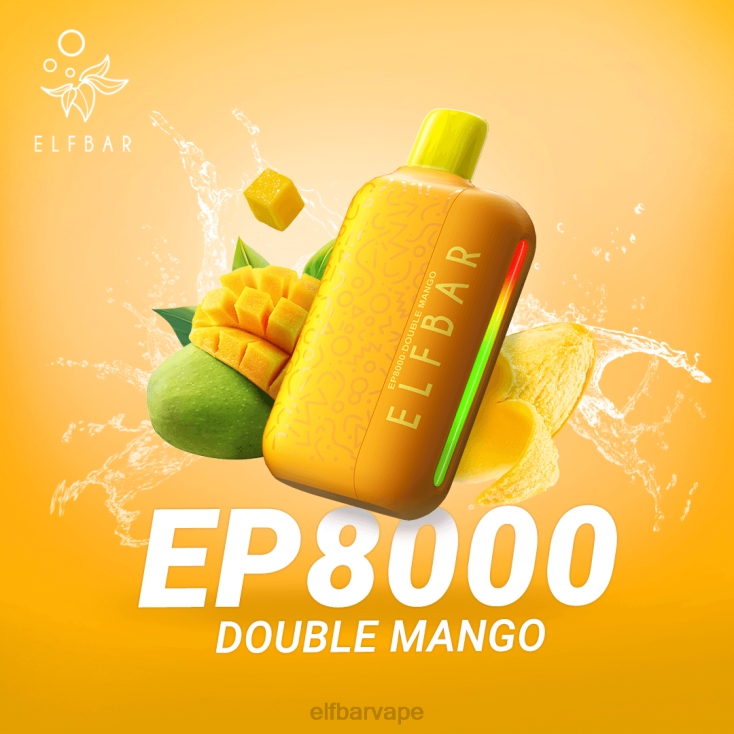 ELFBAR SOUTH AFRICA | 8TJRH373 ELFBAR Disposable Vape New EP8000 Puffs Mango Peach Watermelon