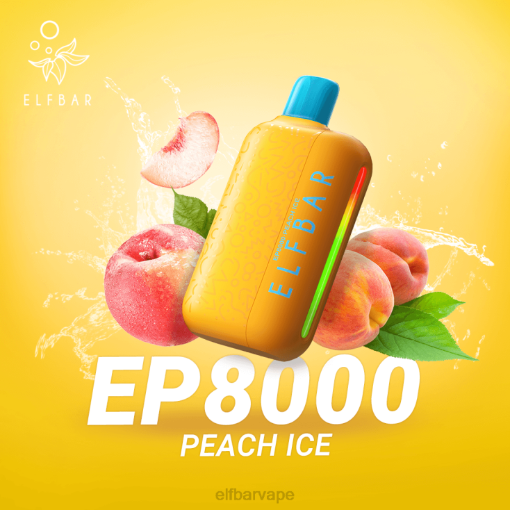 ELFBAR SOUTH AFRICA | 8TJRH373 ELFBAR Disposable Vape New EP8000 Puffs Mango Peach Watermelon