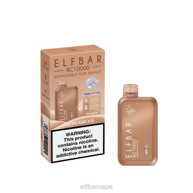 ELFBAR SOUTH AFRICA PRICE | 8TJRH305 ELFBAR Best Flavor Disposable Vape BC10000 Ice Series Americano Ice