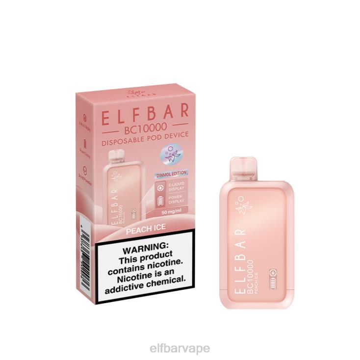 ELFBAR SOUTH AFRICA PRICE | 8TJRH355 ELFBAR Disposable Vape New BC10000 10000Puffs Peach Ice - Click Image to Close