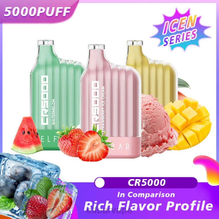 ELF BAR PRICE SOUTH AFRICA | 8TJRH322 ELFBAR Best Flavor Disposable Vape CR5000 Ice Series Peach Ice