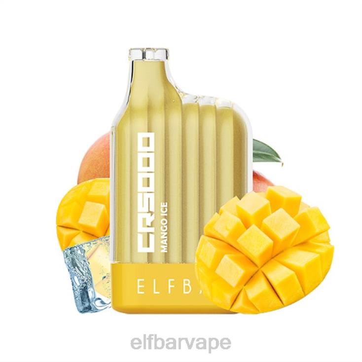 ELF BAR PRICE SOUTH AFRICA | 8TJRH332 ELFBAR CR5000 Disposable Vape 5000 Puffs Mango Ice