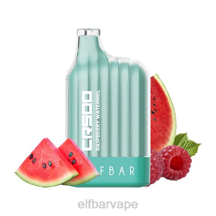 ELF BAR VAPE CAPE TOWN | 8TJRH330 ELFBAR CR5000 Disposable Vape 5000 Puffs Raspberry Watermelon