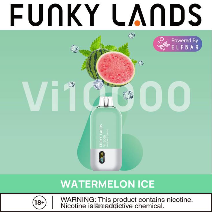 ELF BAR VAPE CAPE TOWN | 8TJRH470 ELFBAR Funky Lands Disposable Vape Vi10000 Puffs Watermelon Ice