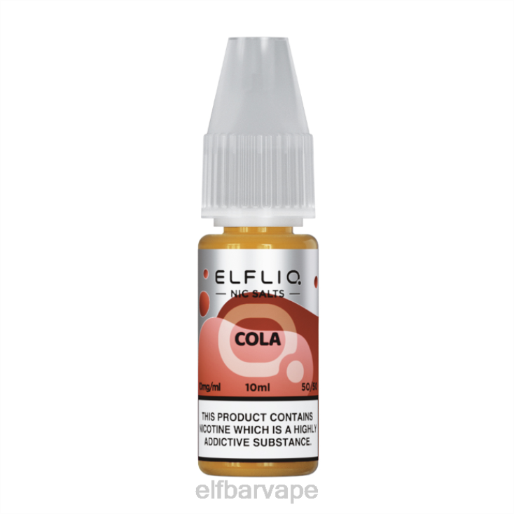 ELFBAR SOUTH AFRICA PRICE | 8TJRH195ELFBAR ElfLiq Nic Salts - Cola - 10ml-20 mg/ml Classic