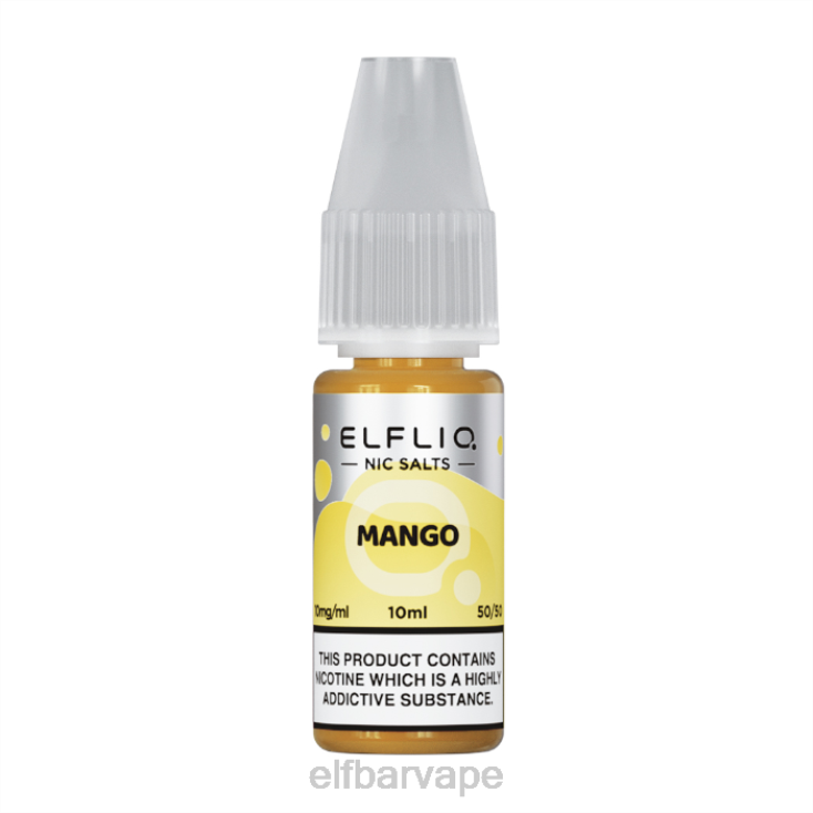 ELF BAR CAPE TOWN | 8TJRH189ELFBAR ElfLiq Nic Salts - Mango - 10ml-20 mg/ml Classic