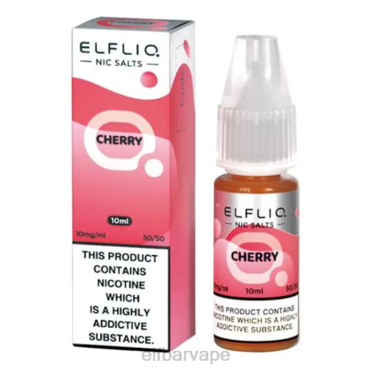 ELF BAR CAPE TOWN | 8TJRH199ELFBAR ElfLiq Nic Salts - Cherry - 10ml-10 mg/ml Classic