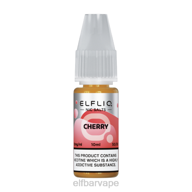 ELF BAR CAPE TOWN | 8TJRH199ELFBAR ElfLiq Nic Salts - Cherry - 10ml-10 mg/ml Classic