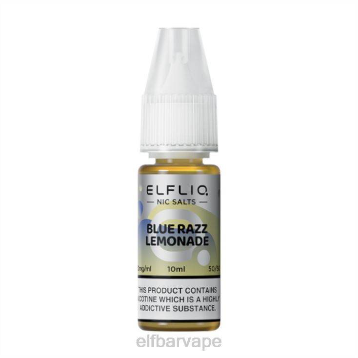 ELF BAR FLAVOURS SOUTH AFRICA | 8TJRH217ELFBAR ELFLIQ Blue Razz Lemonade Nic Salts - 10ml-10 mg/ml Classic