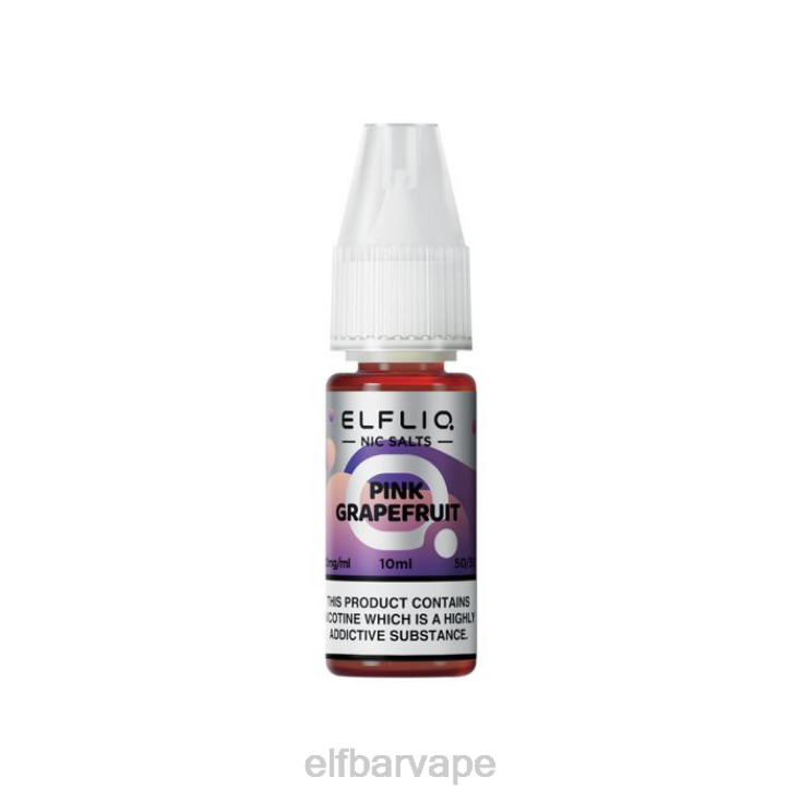 ELF BAR PRICE SOUTH AFRICA | 8TJRH202ELFBAR ELFLIQ Pink Grapefruit Nic Salts - 10ml-10 mg/ml Classic