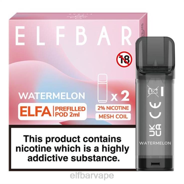 ELFBAR SOUTH AFRICA | 8TJRH113ELFBAR Elfa Pre-Filled Pod - 2ml - 20mg (2 Pack) Cherry Cola