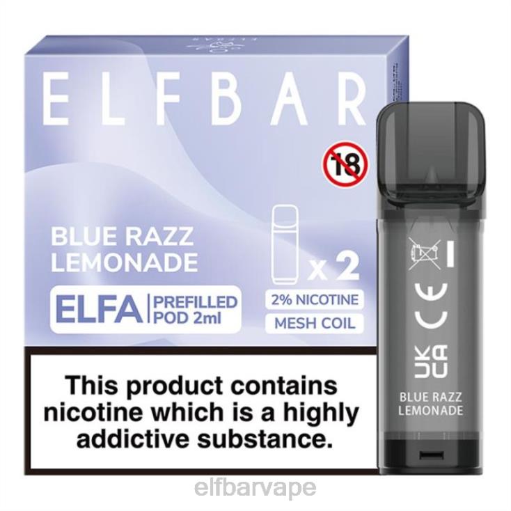 ELFBAR SOUTH AFRICA | 8TJRH113ELFBAR Elfa Pre-Filled Pod - 2ml - 20mg (2 Pack) Cherry Cola