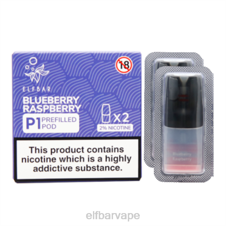 ELFBAR SOUTH AFRICA | 8TJRH143ELFBAR Mate 500 P1 Pre-Filled Pods - 20mg (2 Pack) Banana