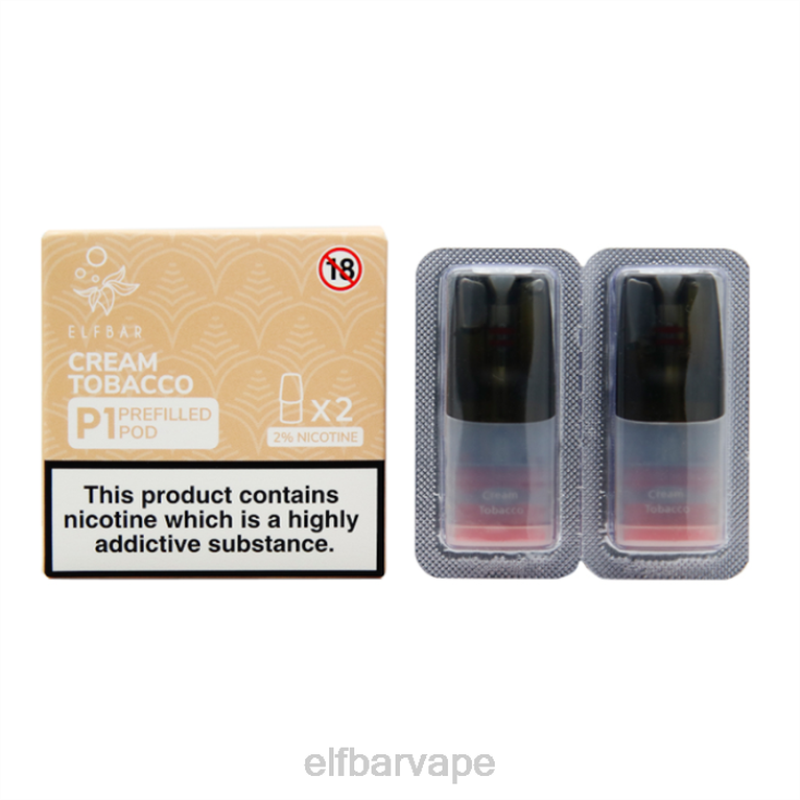 ELFBAR SOUTH AFRICA | 8TJRH143ELFBAR Mate 500 P1 Pre-Filled Pods - 20mg (2 Pack) Banana