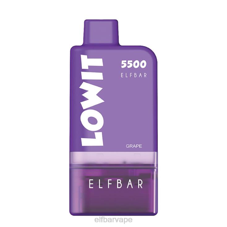 ELF BAR CAPE TOWN | 8TJRH429 ELFBAR Prefilled Pod Kit LOWIT 5500 2%Nic Mint