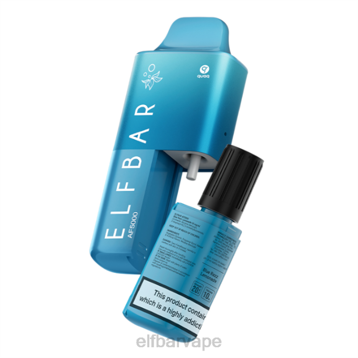 ELF BAR CAPE TOWN | 8TJRH59ELFBAR AF5000 Prefilled Kit - 20mg Blue Razz Lemonade