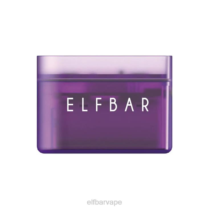 ELF BAR FLAVOURS SOUTH AFRICA | 8TJRH437 ELFBAR Prefilled Pod Kit LOWIT 5500 2%Nic Cherry Grape Lemonade Cherry Grape Lemonade Pod+Purple Battery