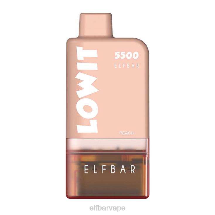 ELF BAR PRICE SOUTH AFRICA | 8TJRH432 ELFBAR Prefilled Pod Kit LOWIT 5500 2%Nic Juicy Peach