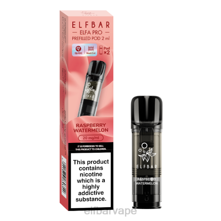 ELF BAR VAPE | 8TJRH101ELFBAR ELFA PRO Prefilled Pods - 20mg - 2PK Elf Turbo