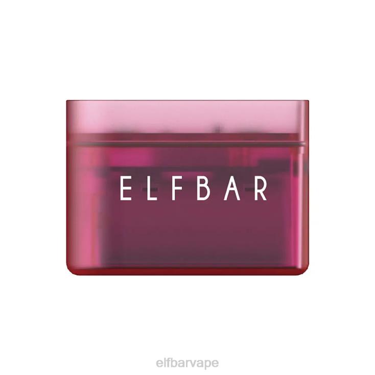 ELF BAR VAPE | 8TJRH401 ELFBAR LOWIT Prefilled Pod Battery Device Red