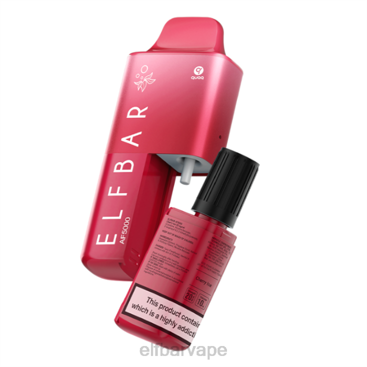 ELF BAR VAPE | 8TJRH61ELFBAR AF5000 Prefilled Kit - 20mg Cherry Ice